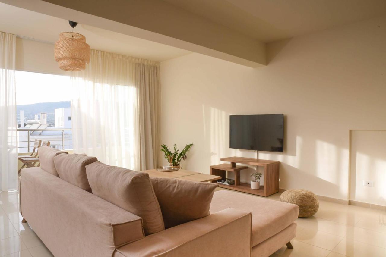 Oikies Luxury Apartments With Private Free Parking Area Ayos Nikolaos Dış mekan fotoğraf