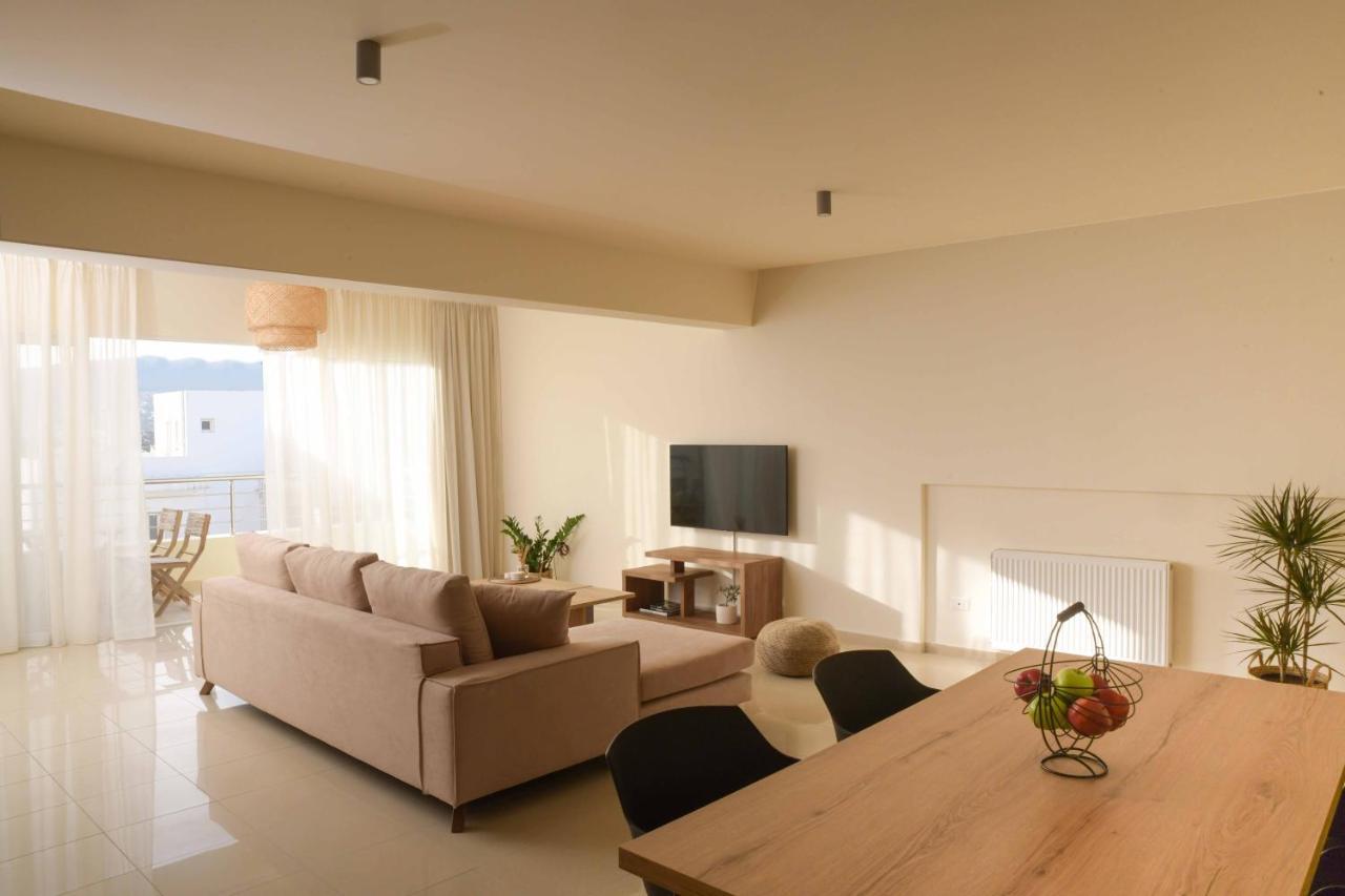 Oikies Luxury Apartments With Private Free Parking Area Ayos Nikolaos Dış mekan fotoğraf