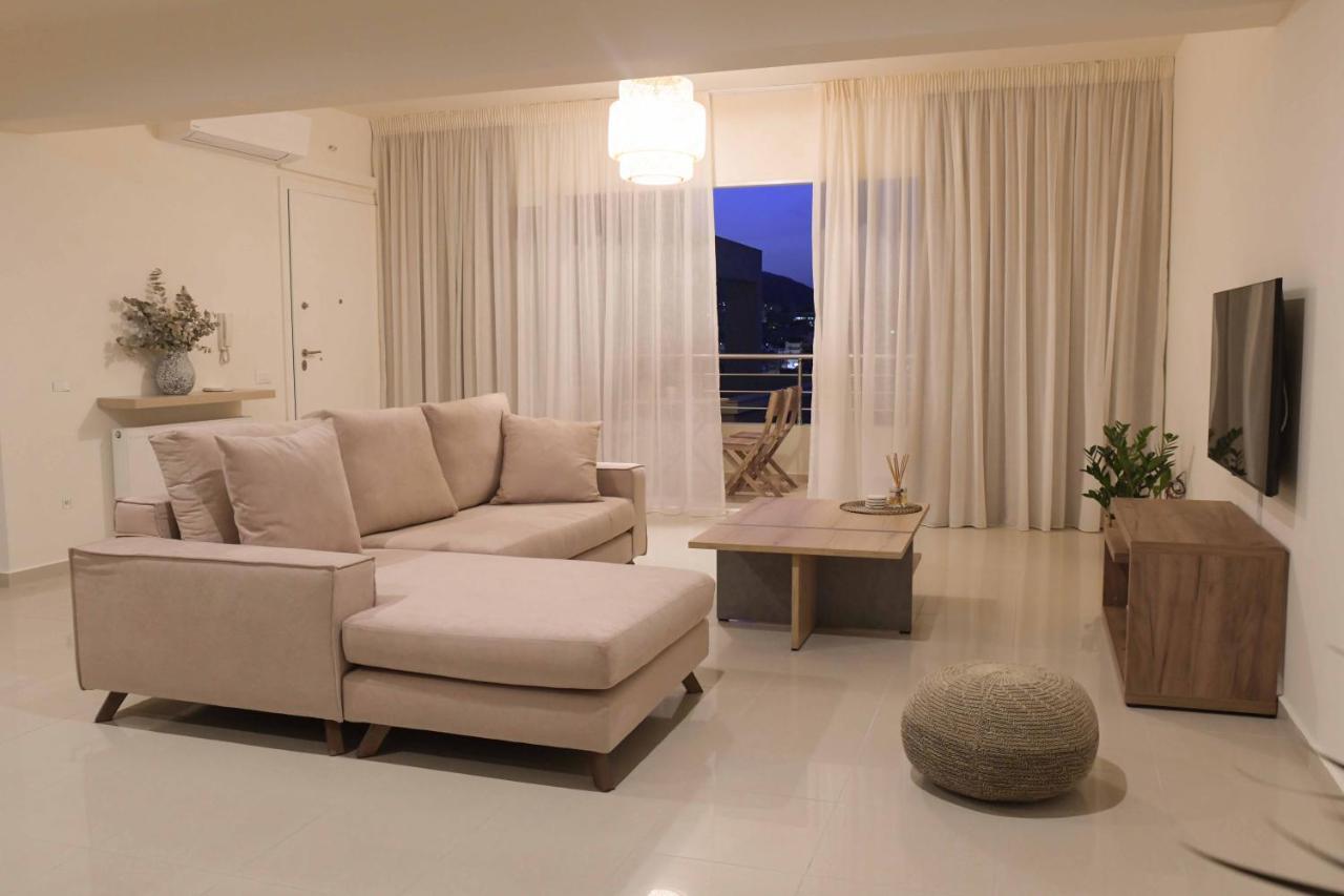 Oikies Luxury Apartments With Private Free Parking Area Ayos Nikolaos Dış mekan fotoğraf
