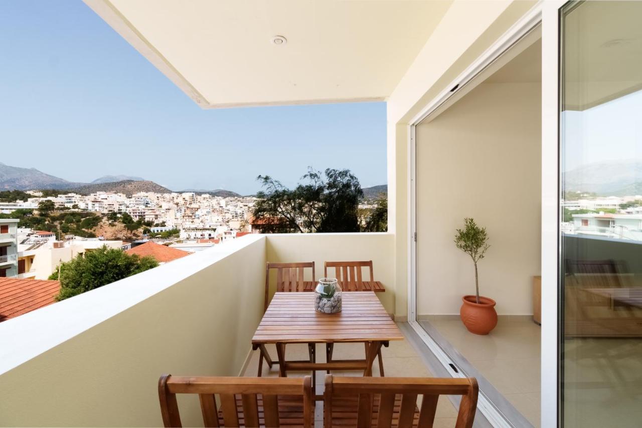 Oikies Luxury Apartments With Private Free Parking Area Ayos Nikolaos Dış mekan fotoğraf