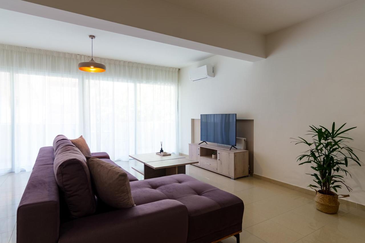 Oikies Luxury Apartments With Private Free Parking Area Ayos Nikolaos Dış mekan fotoğraf